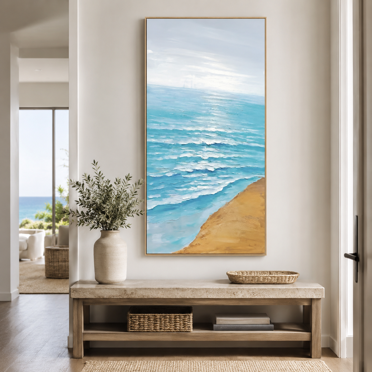 Soastal-horizon-wave-wall-art #Kiss 158