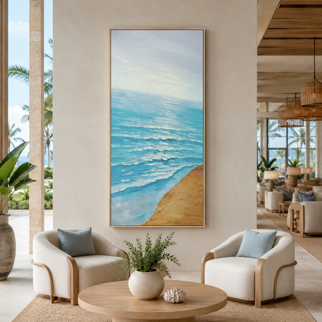 Soastal-horizon-wave-wall-art #Kiss 158