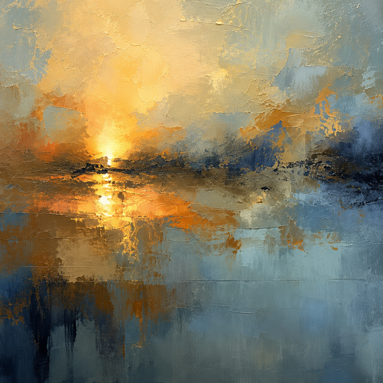 Abstract Tranquility #Kiss 11