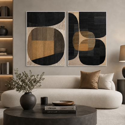 Abstract Tranquility Set of 2 #Kiss 22