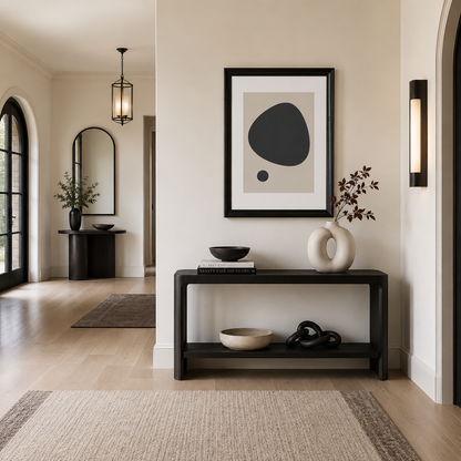 Black Pebble Minimalist Painting #Kiss 115