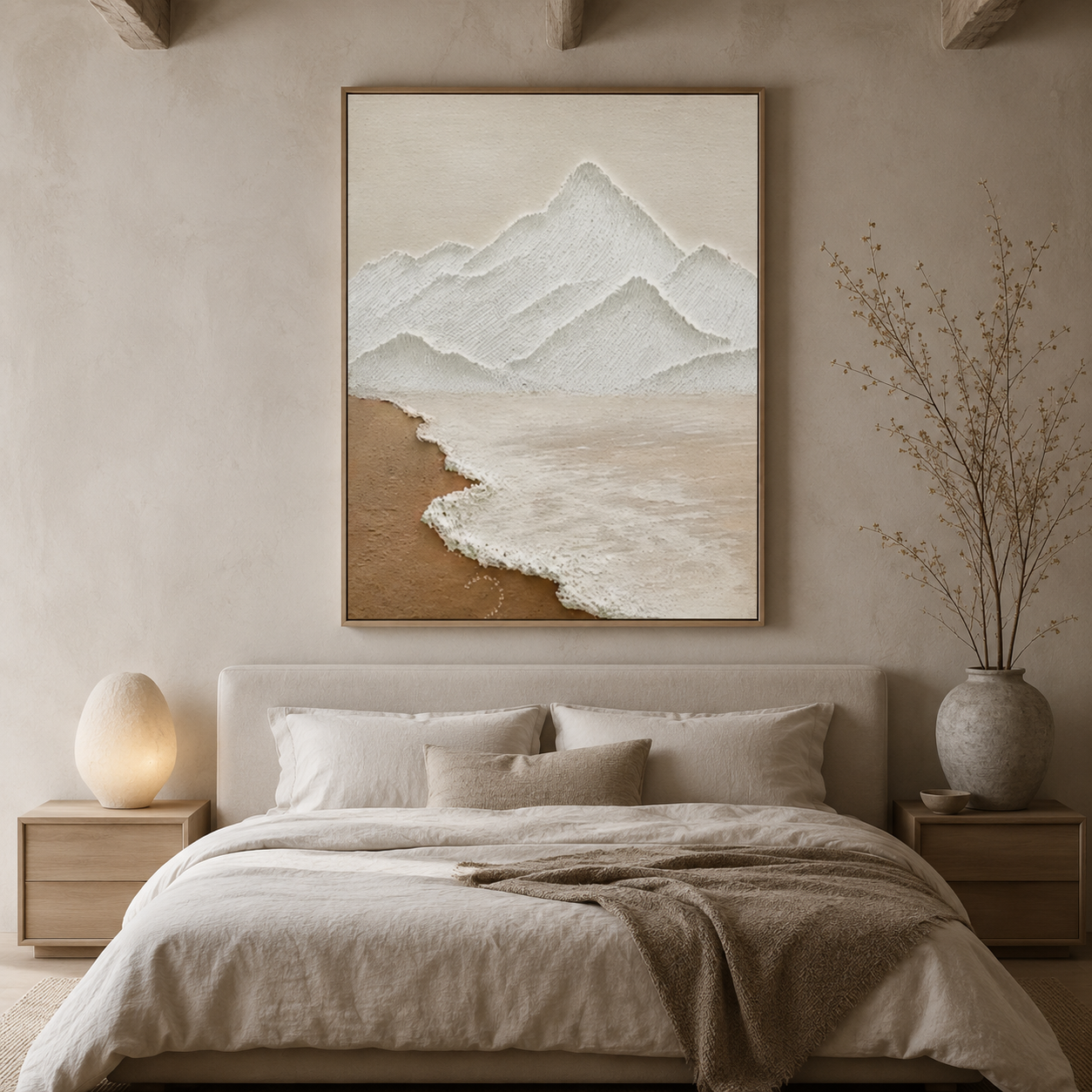 Coastal Mountain Relief Painting #Kiss 117