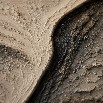 Wabi Sabi Flow Textured Painting #Kiss 48