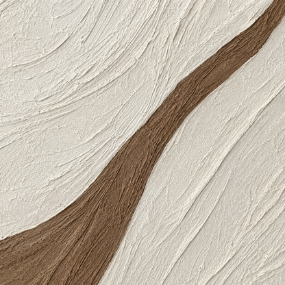 Earthtone Abstract Textured Painting #Kiss 62