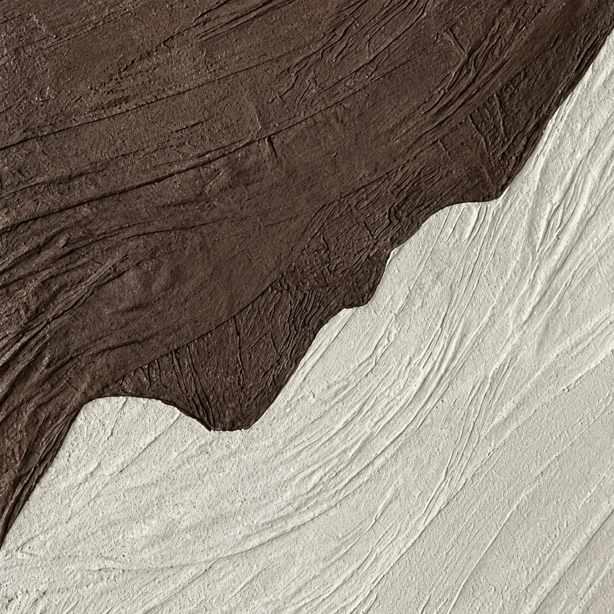 Earthtone Abstract Textured Painting #Kiss 62