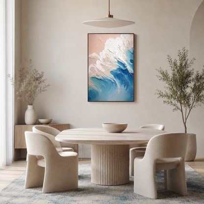 Coastal Wave Relief Painting #Kiss 76