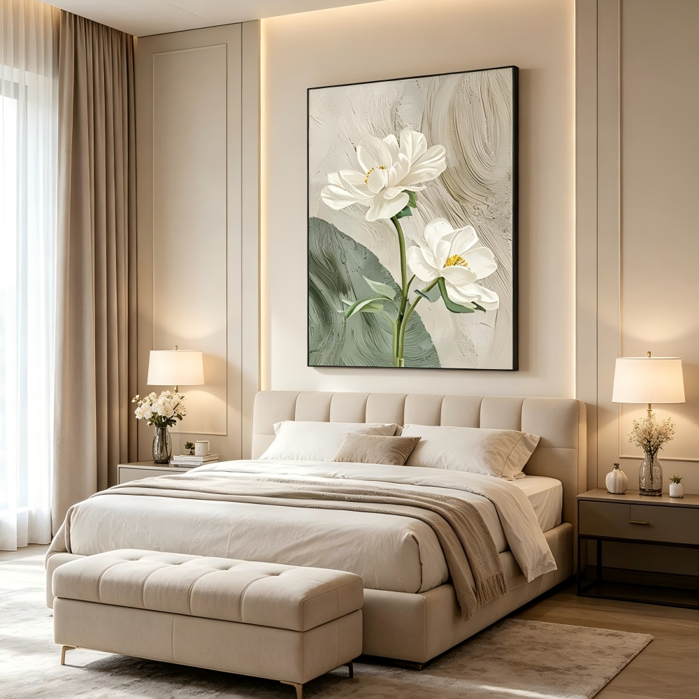 Botanical Relief Painting #Kiss 40