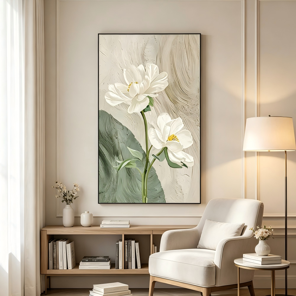 Botanical Relief Painting #Kiss 40