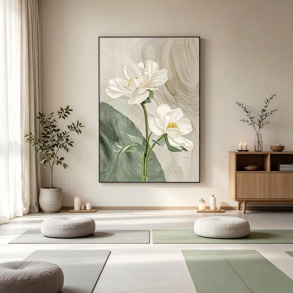 Botanical Relief Painting #Kiss 40