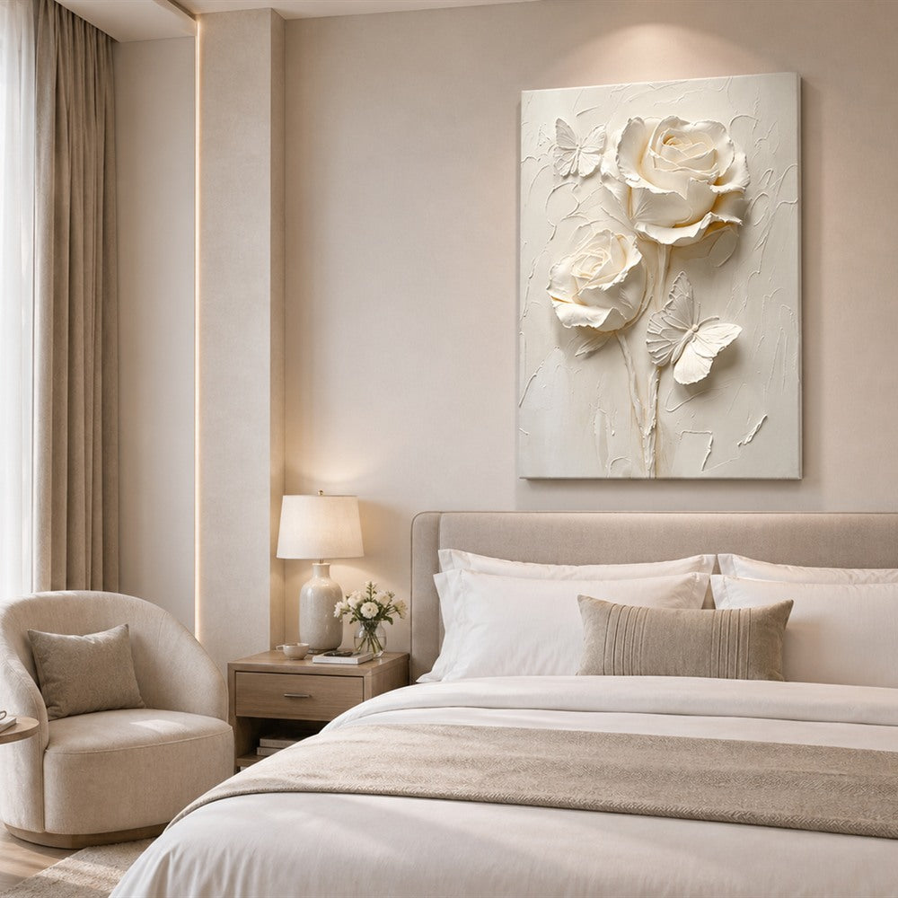Rose Relief Painting #Kiss 42